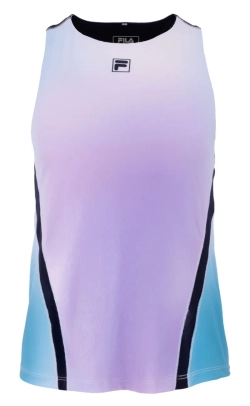 Топ теннисный Fila Savannah - aqua blue graphic