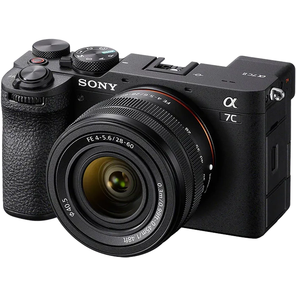 Цифровая фотокамера Sony Alpha a7C II Kit 28–60mm f/4-5.6. Черный