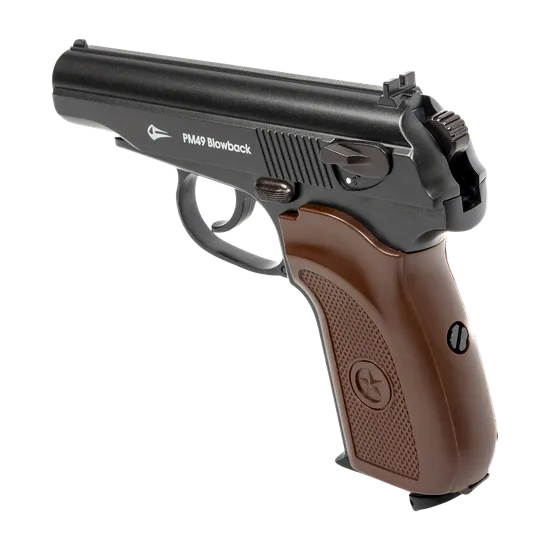 Пистолет пневматический BORNER PM49 Blowback, калибр 4,5 мм