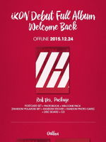 Альбом iKON - WELCOME BACK Debut Full Album RANDOM Version