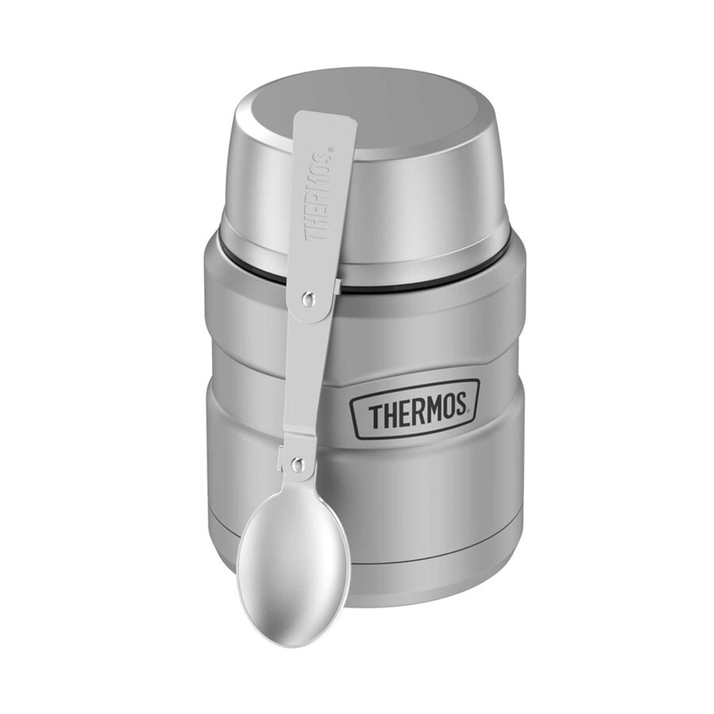 Термос для еды Thermos с ложкой SK3000 MMS (0,47 литра), стальной