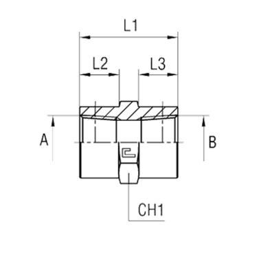 Соединение PS BSPT 1.1/2 - BSPT 1.1/2