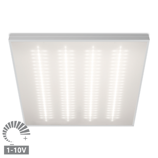 Светильник LED Грильято ДВО02 36Вт 4000К IP40 Микропризма диммируемый 1-10V 4400лм 588х588х40мм WOLTA PRO