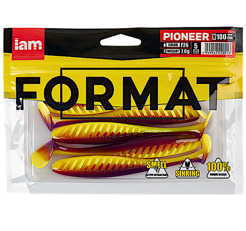 Мягкая приманка IAM Format Pioneer 100мм 7г -