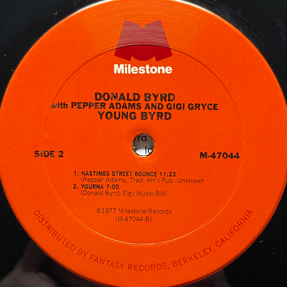 Donald Byrd With Pepper Adams And Gigi Gryce ‎– Young Byrd 2LP (США 1977г.)