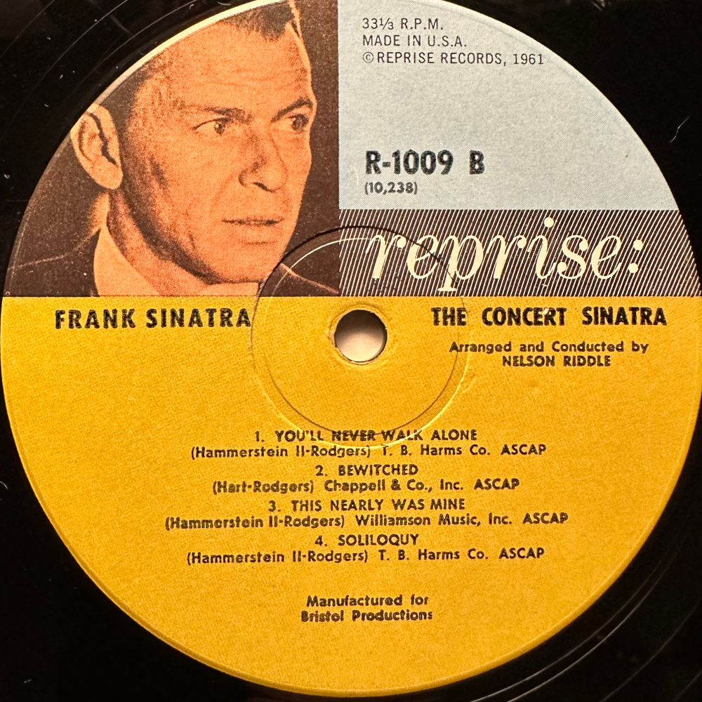 Frank Sinatra - The Concert Sinatra (США 1963г.)