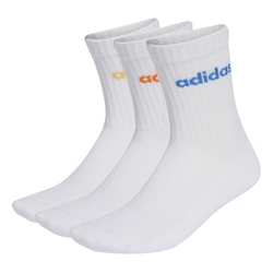 Теннисные носки Adidas Linear Crew Cushioned 3P - white