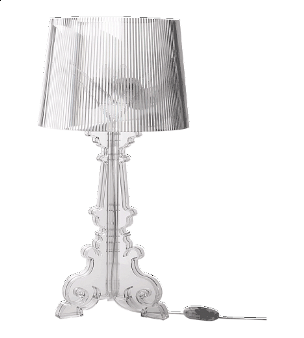 лампа  Bourgie Table lamp by Kartell ( CLEAR )