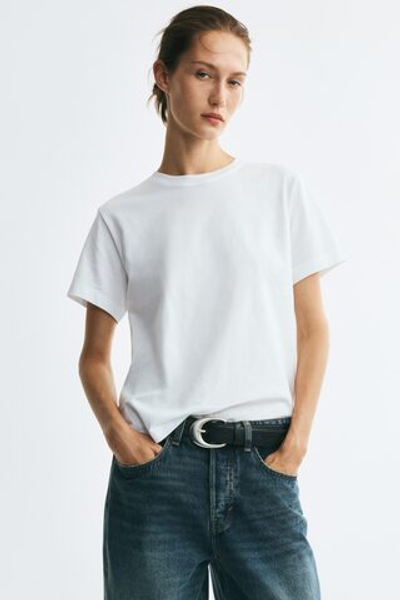 Футболка из хлопка Supima® - H&M