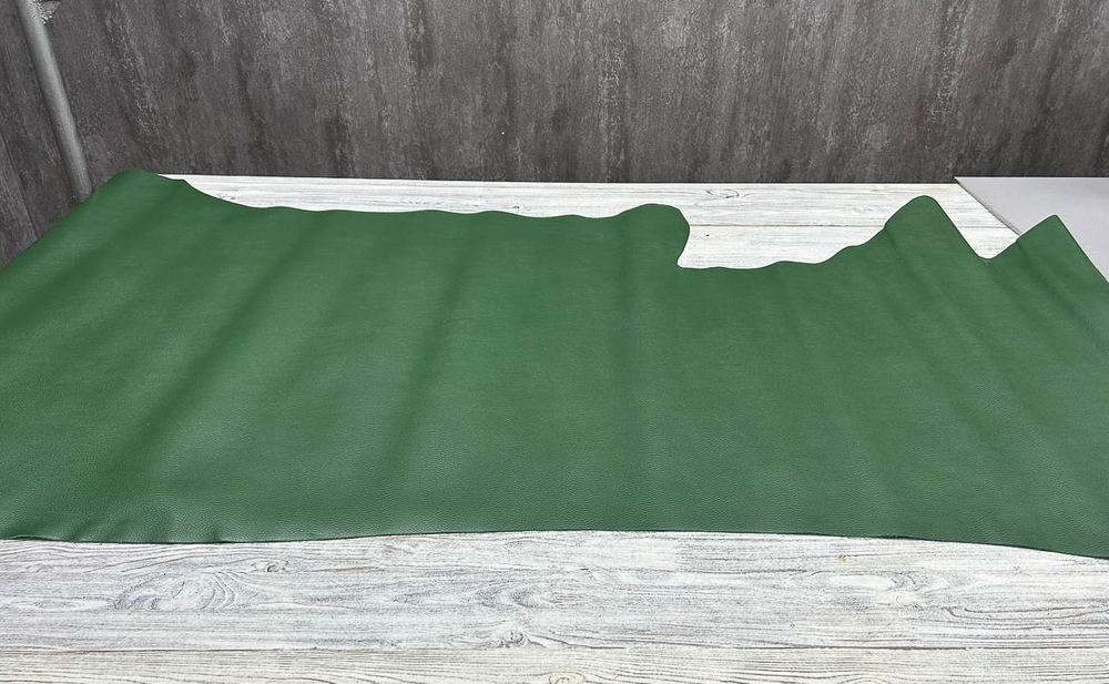 Лакшери цв. Зеленый / Luxury Tannery Verde Guanto, толщ. 1,4-1,6 мм, натуральная кожа