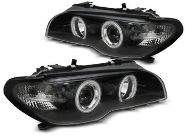 Передние фары Angel Eyes для BMW 3 E46 Coupe
