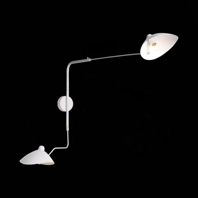 SL305.501.02 Светильник настенный ST-Luce Белый/Белый E27 2*60W
