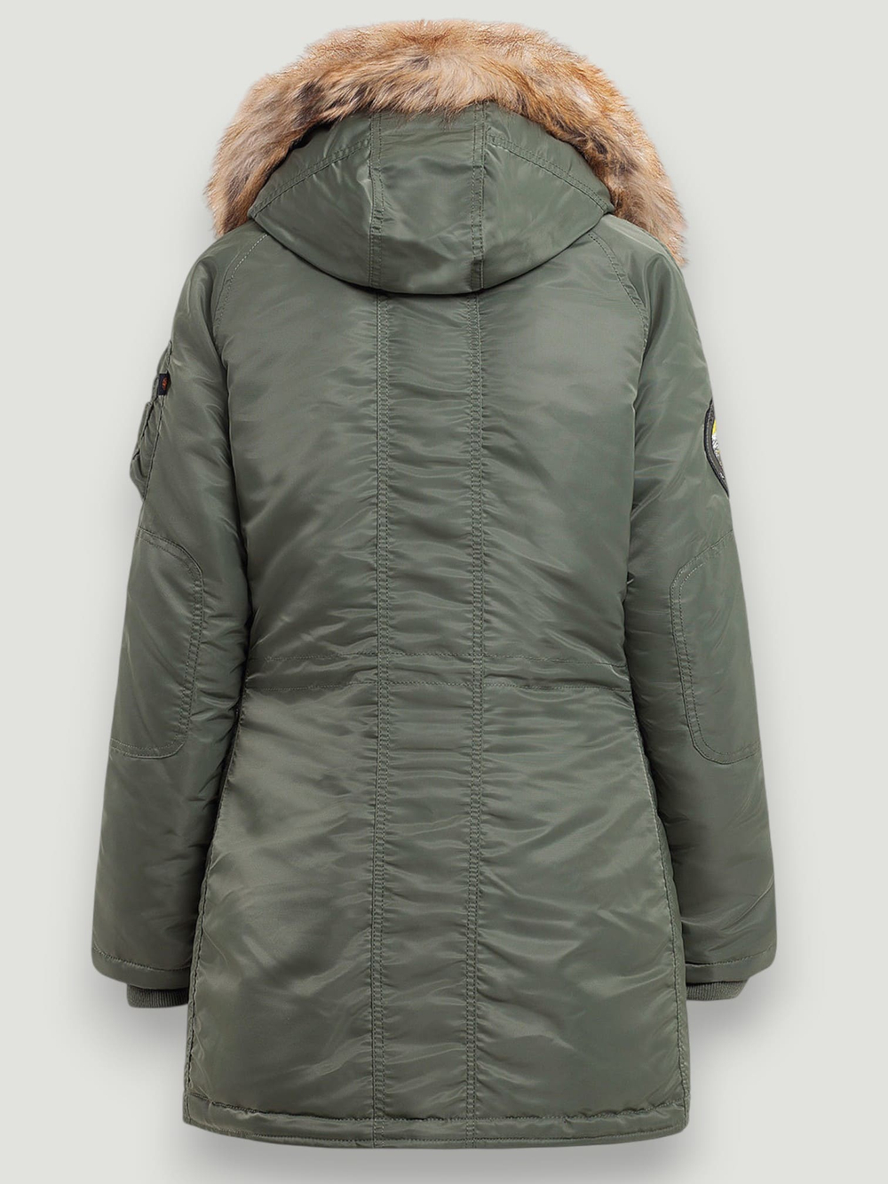 Куртка Аляска Женская - Apolloget Alaska Wmn (олива/желтый - s.green/yellow) — фото 7