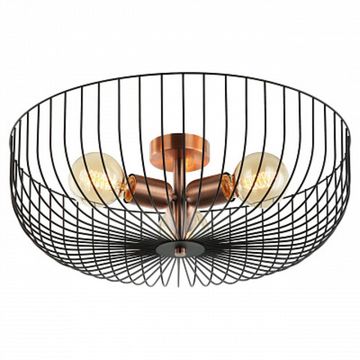Потолочный светильник LSP-8250 медь Brooks Lussole LOFT
