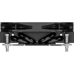 Кулер Cooler ID-Cooling IS-30i BLACK LGA1700/1200/115X низкопрофильный высота 30mm (36шт/кор, TDP 100W, PWM, 4 тепл.трубки прямого контакта, FAN 92mm) BOX