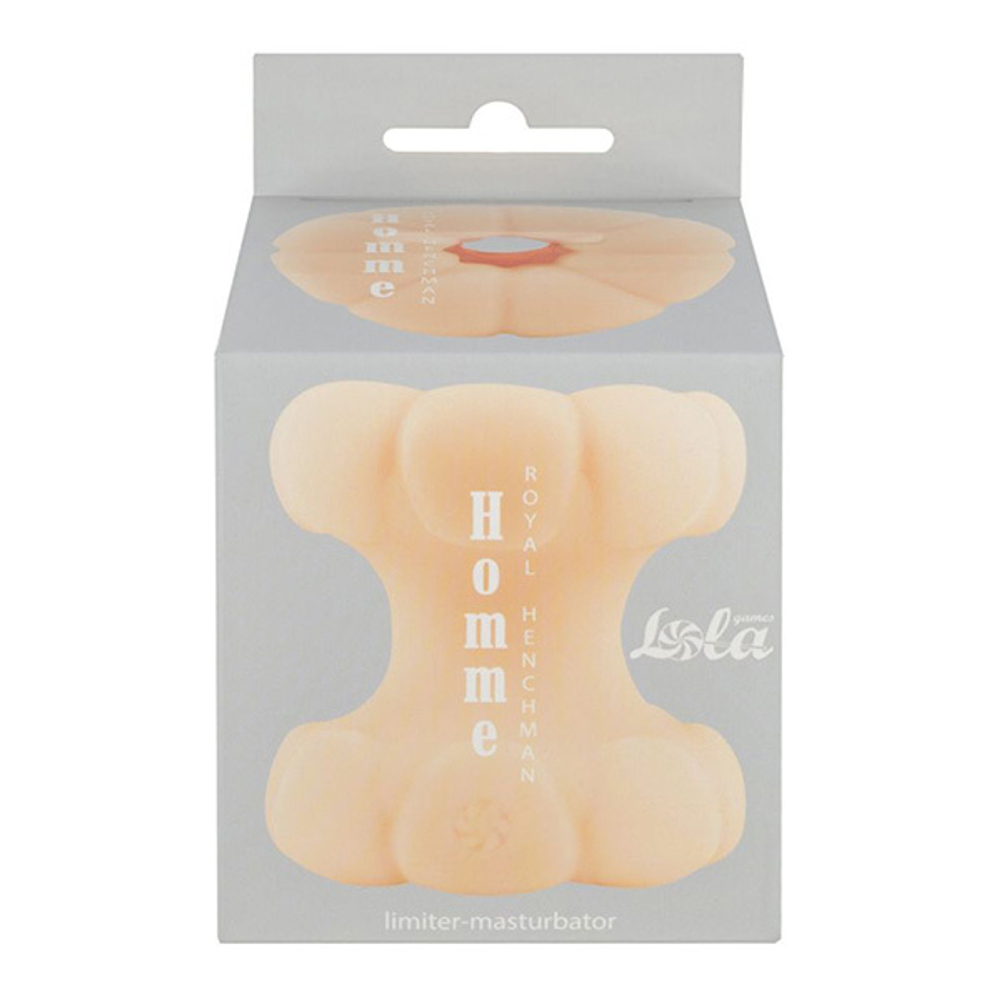 Телесный мастурбатор-стоппер 8см Lola Games Homme Royal Henchman 7011-01lola