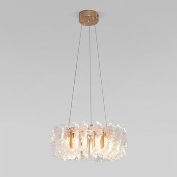 Подвесная светодиодная люстра 30W 4000К 91140 золото Farfalla Bogate's