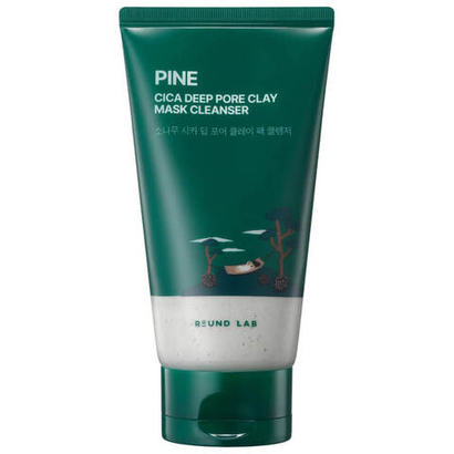 Round Lab Cica Deep Pore Clay Mask Cleanser глубоко очищающее средство с глиной