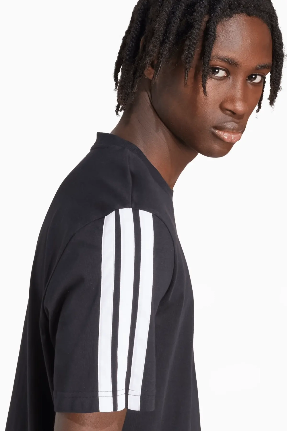 Футболка adidas 3-Stripes Tee - черный
