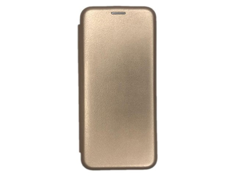 Чехол-книжка Xiaomi redmi Note 13 4G Fashion Case кожаная боковая золотая