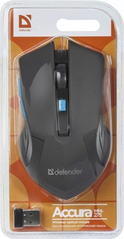 Мышь беспроводная Defender Accura MM-275 Blue