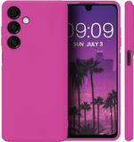 Мягкий Soft Touch чехол из силикона для SAMSUNG GALAXY A16 с бархатной подкладкой