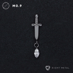 Pendant Dagger v.3 Crystal