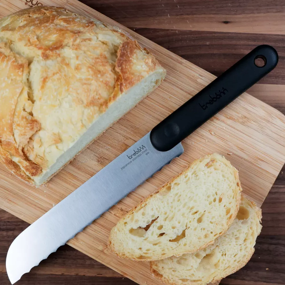 Набор ножей 4 предмета Trebonn Chopping boards and Knives черный