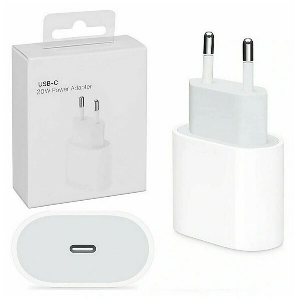 Блок питания Apple USB-C 20W Power Adapter (Оригинал в коробке) Блок питания Apple USB-C 20W Power Adapter (Оригинал в коробке)
