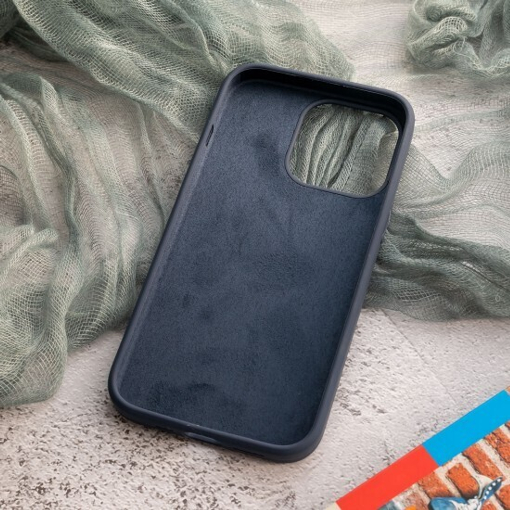 Панель Soft Touch для iPhone 13 Pro Max, 007004 Голубой
