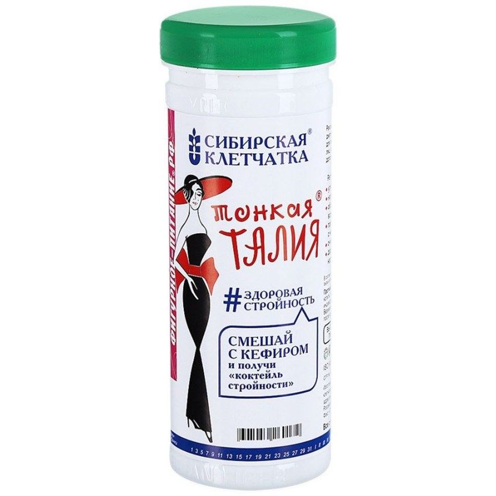 Клетчатка Тонкая Талия Сибирская клетчатка 170гр