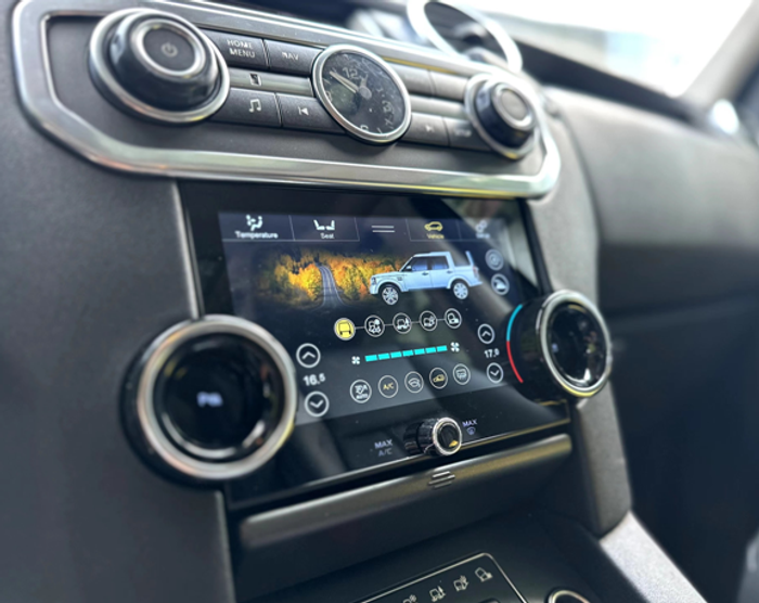 Сенсорная панель климата Land Rover Discovery 4 2010-2016 - LCD / ЖК экран 7", без отверстия под CD