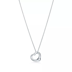 Подвеска из серебра 925, Tiffany 💠Open heart 16mm. В наличии