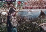 Классика в комиксах. Аксаков. Аленький цветочек (твёрдый переплёт + открытка в подарок)