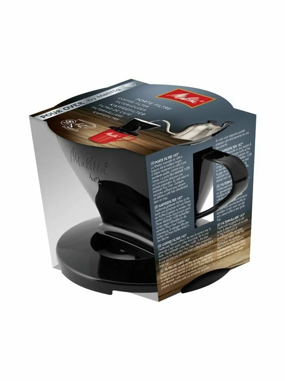 Фильтр-конус Melitta Standard 1x Размер 2, черный