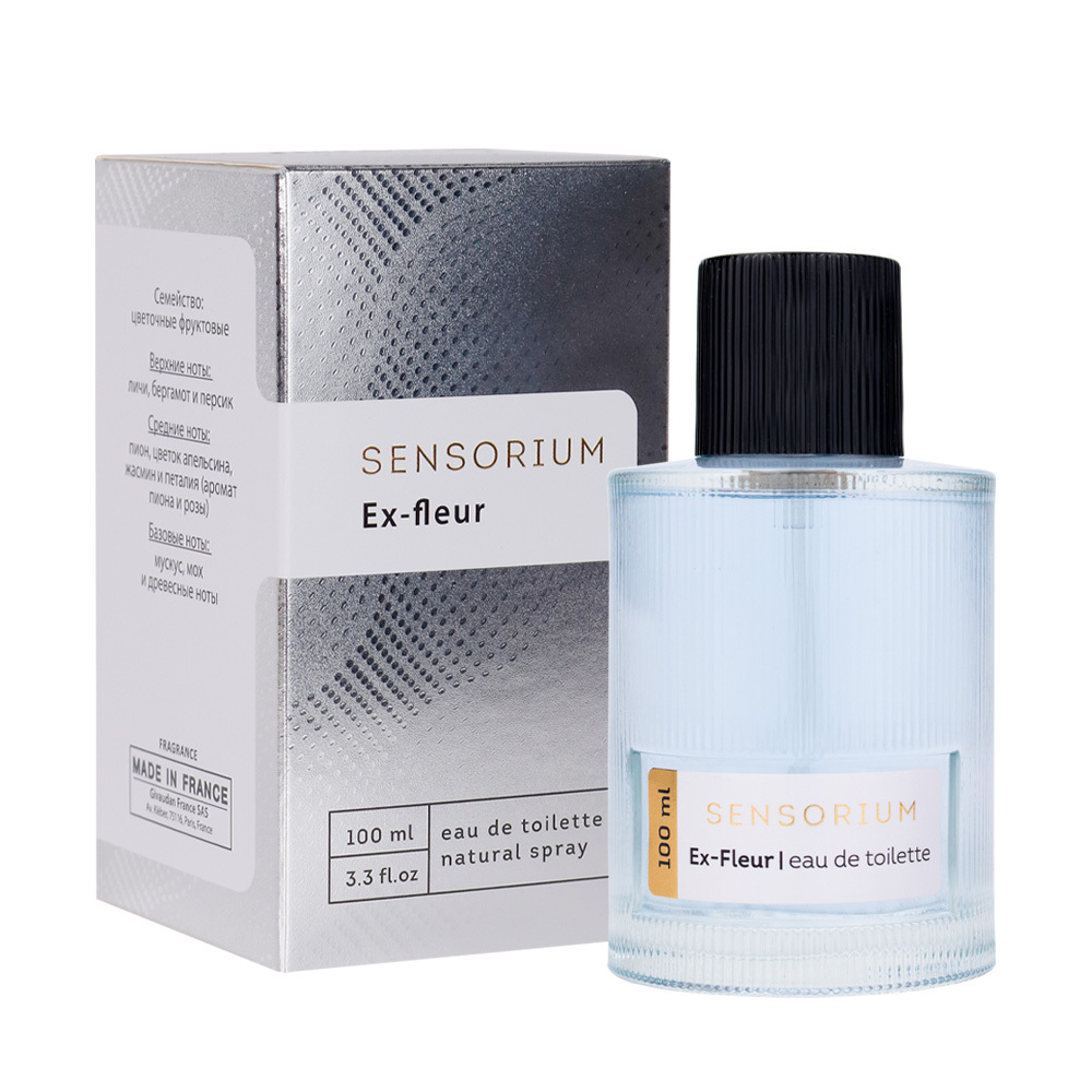 Туалетная вода Sensorium Ex-Fleur (Сенсориум Экс-Флёр) - 100ml for women