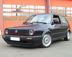 Порог левый Volkswagen Golf 2 купе (Potrykus)