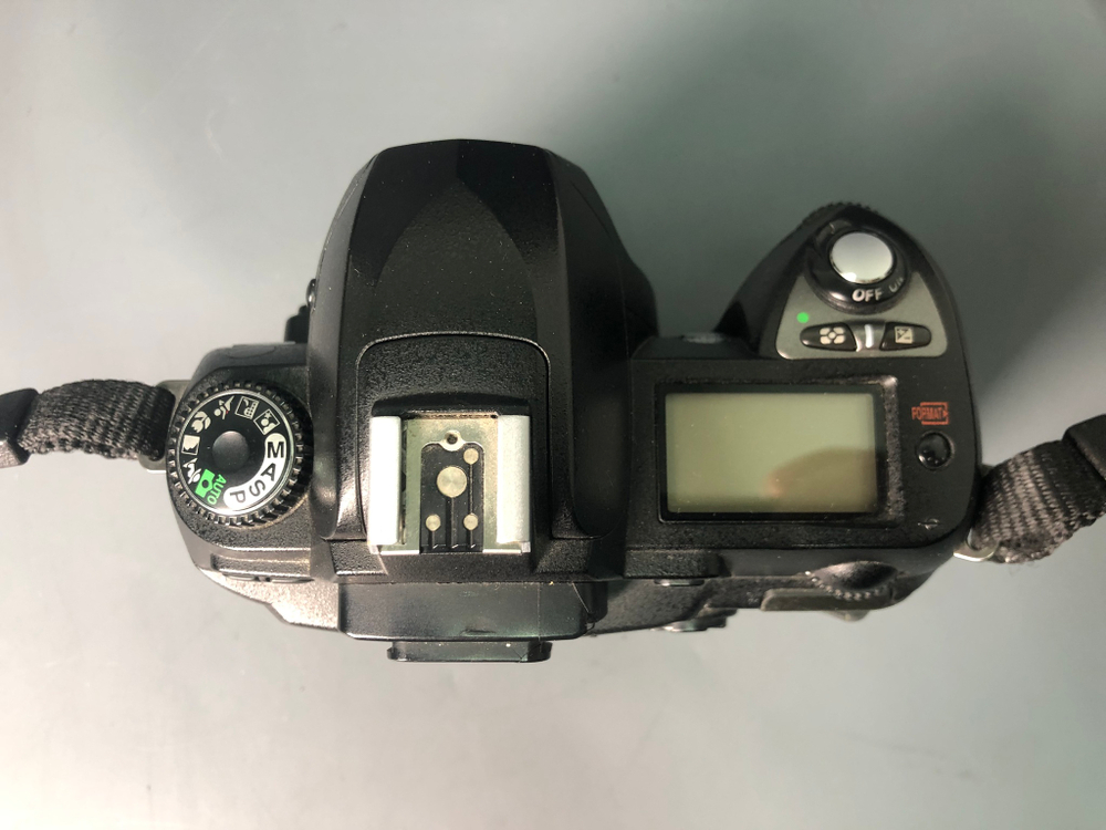 Nikon D70, 30500 кадров пробега