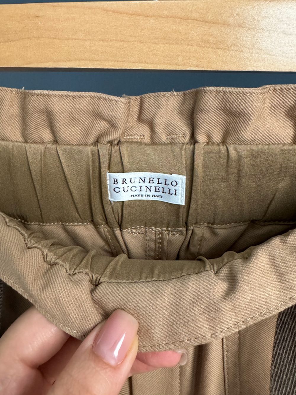 Хлопковые брюки Brunello Cucinelli, 152