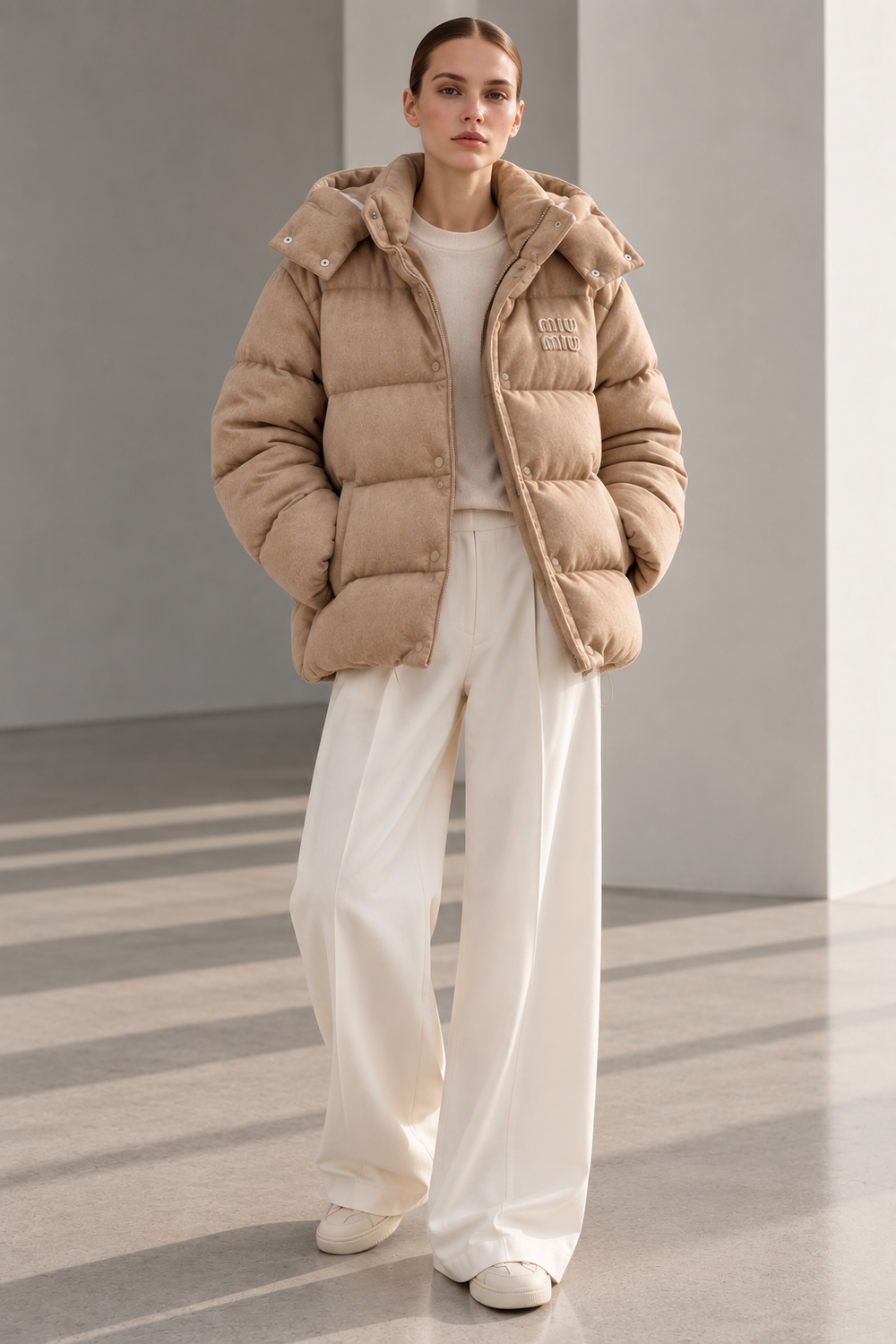 Пуховая куртка Miu Miu, XS