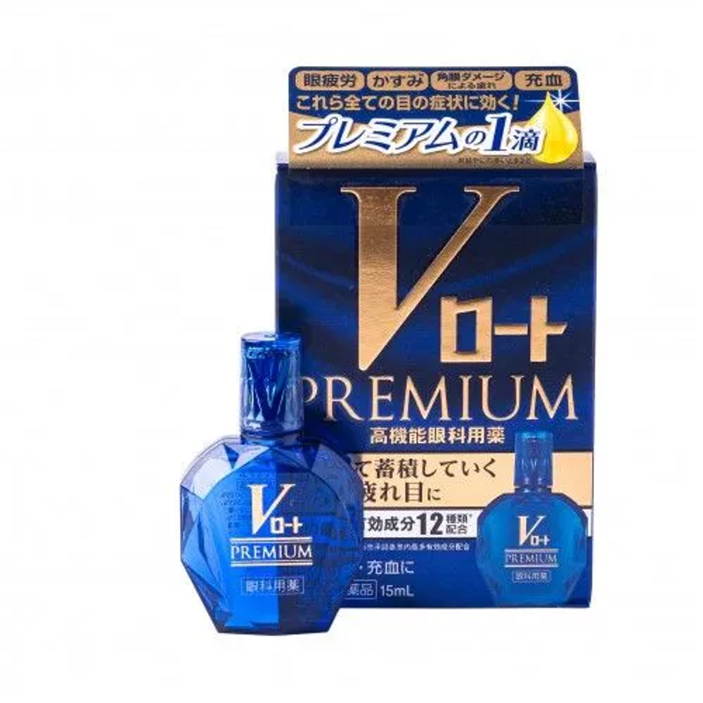Rohto V Premium | От зуда и дискомфорта глаз | 15 мл