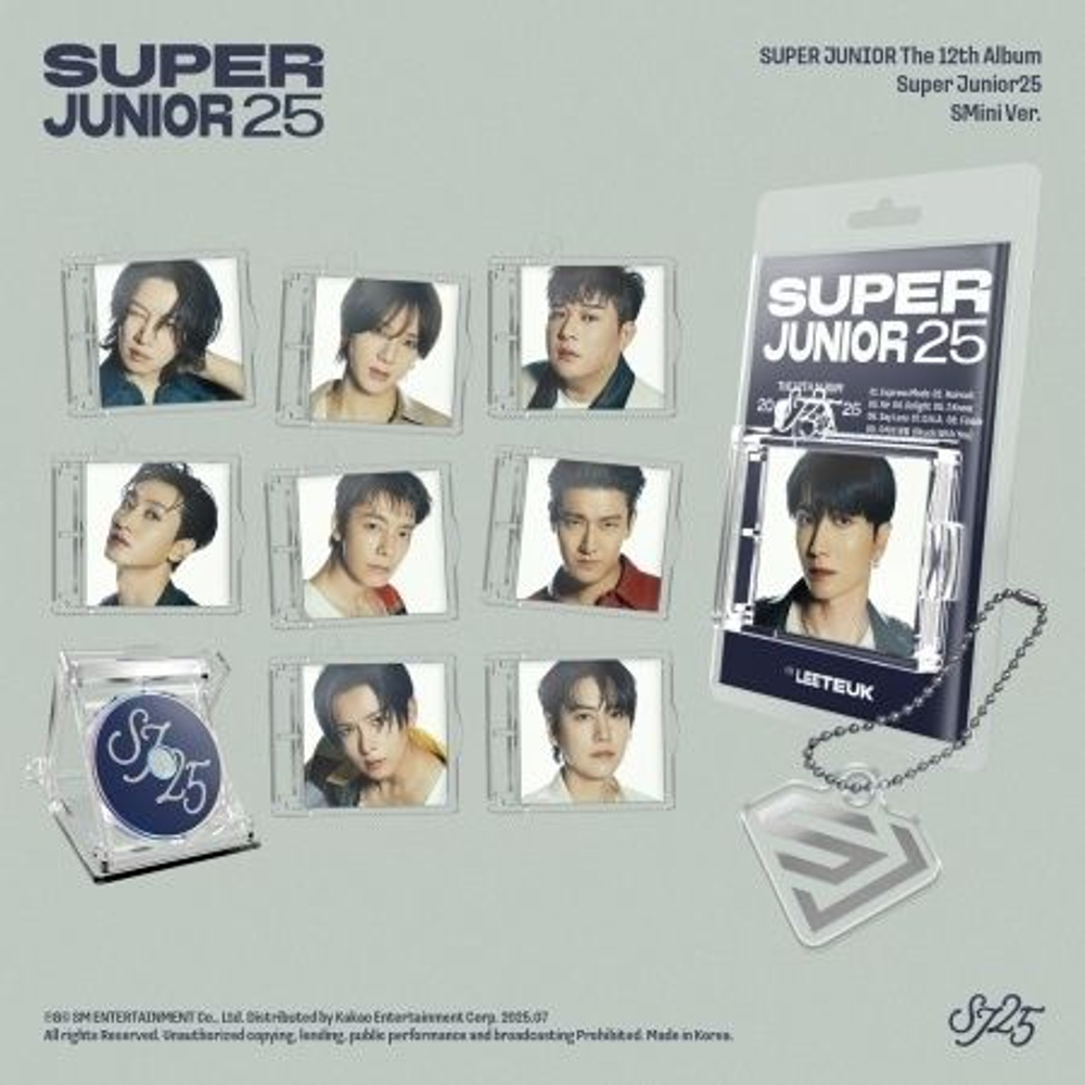 Альбом SUPER JUNIOR - SUPER JUNIOR25 12th Album SMini RANDOM Version