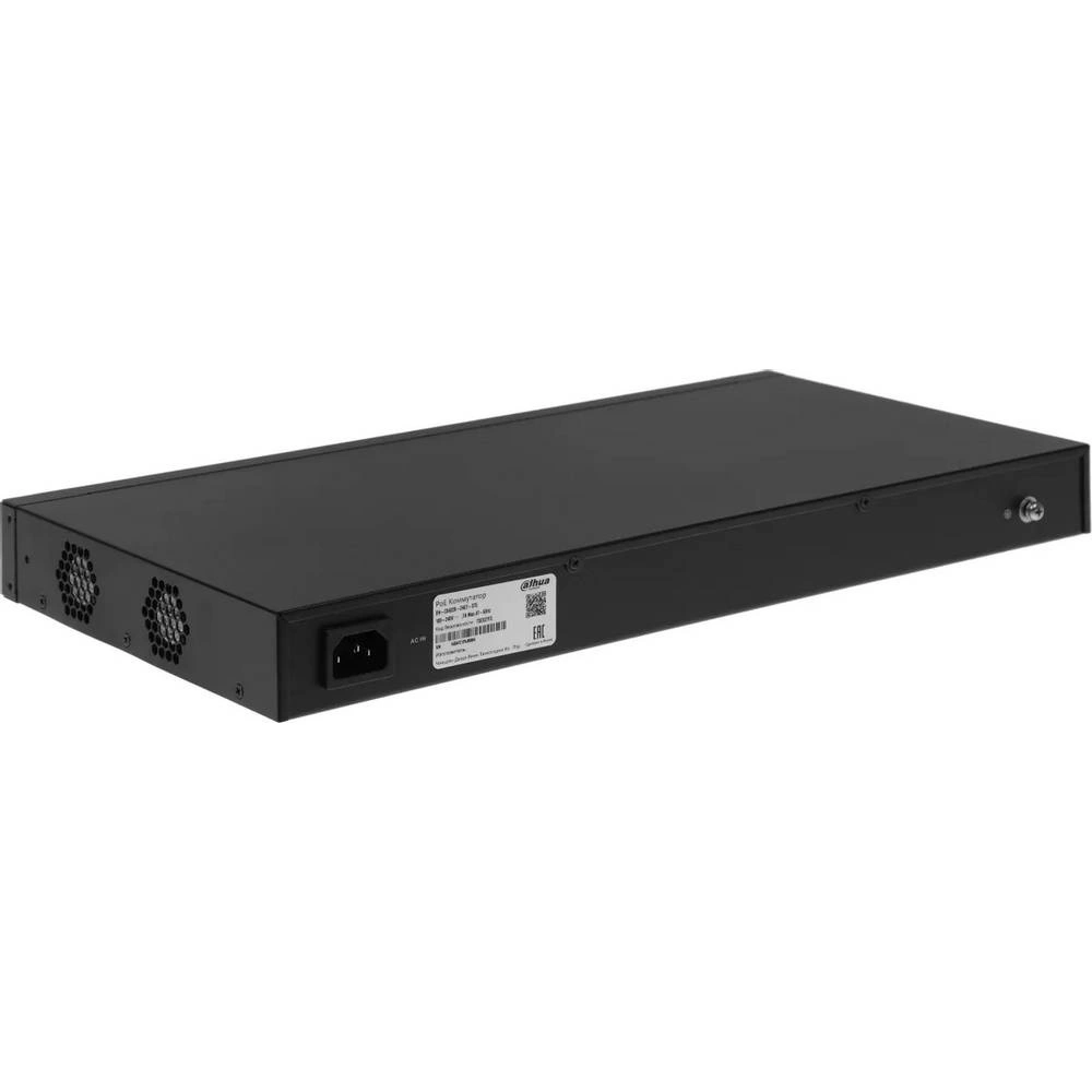 Коммутатор Dahua DH-CS4228-24GT-375 (L2) 24x1Гбит/с 2xКомбо(1000BASE-T/SFP) 2SFP 24PoE 375W управляемый
