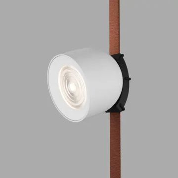 Трековый светодиодный светильник 12W 4000К DK5540-WH+BK белый Belty Spot Denkirs