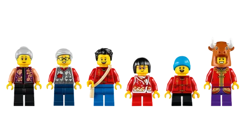 Конструктор LEGO 80106 История Ниана