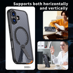 Прозрачный чехол Mesh Pro Magnetic Case для iPhone 17