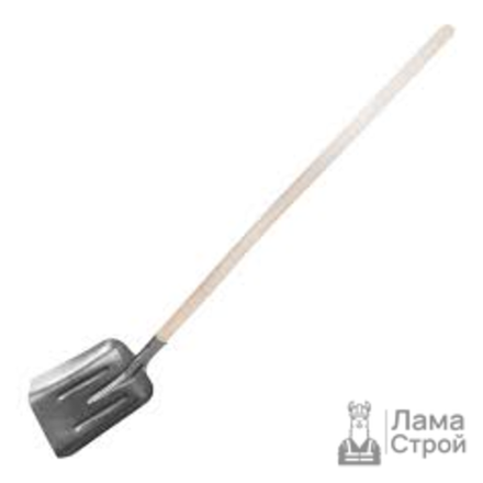Лопата совковая (S2) «рельсовая сталь» с черенком в сборе