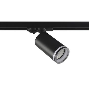 Трековый однофазный светильник 1*GU10 CLT 0.31 019 BL чёрный Basic Crystal Lux