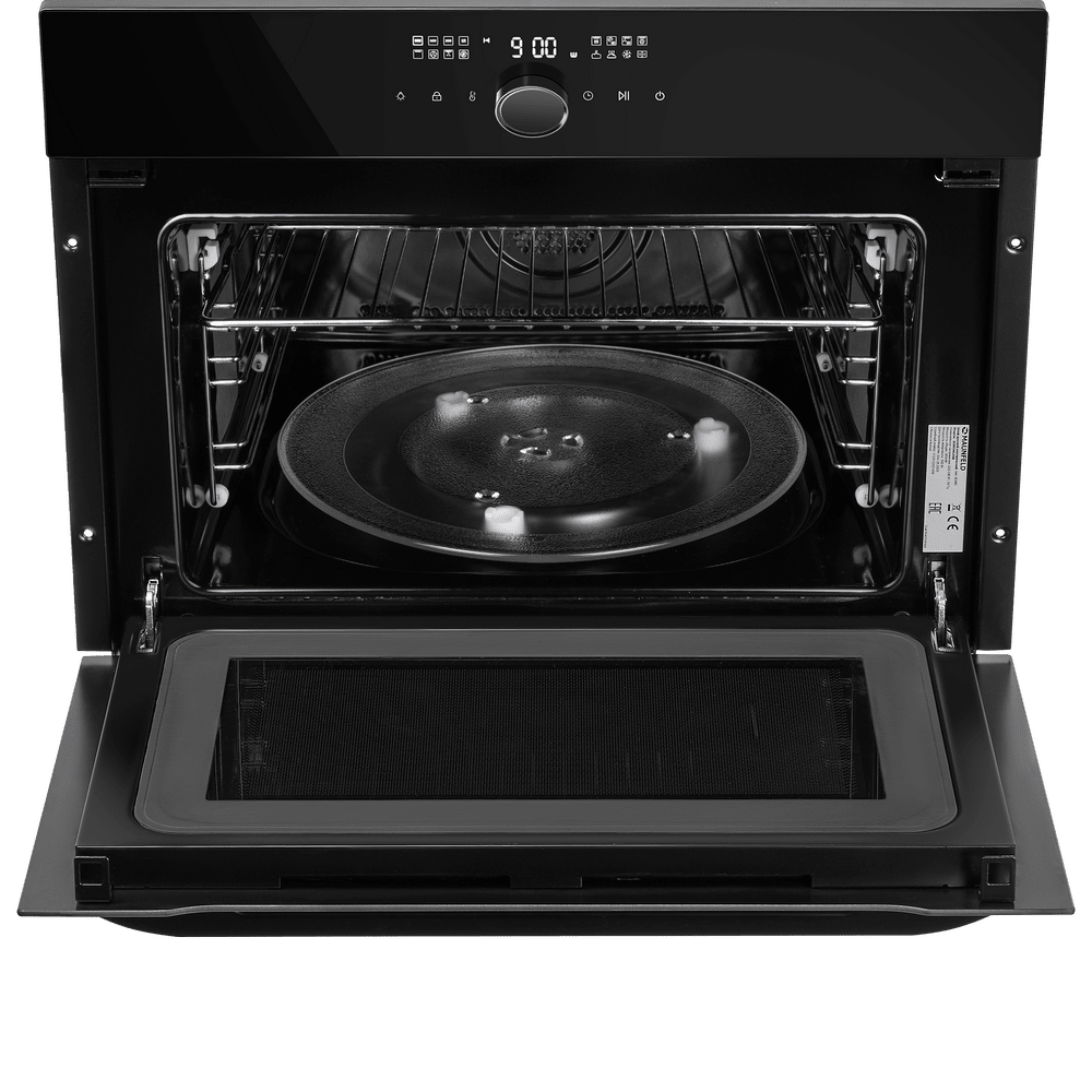 Компактный духовой шкаф с функцией СВЧ MAUNFELD XCMO4418GB Glossy