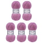 Пряжа Alize (Ализе) Superlana Maxi / уп.5 мот. по 100 г, 100м, 028 сухая роза A